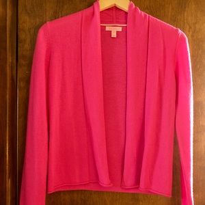 Lily Pulitzer Hot Pink Cardigan